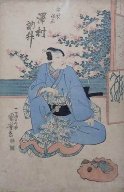 原画　アビニョンの村の窓辺のタロピョン Kuniyoshi Project